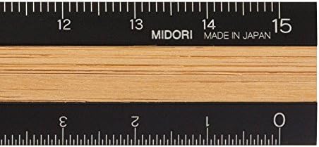 Състав на Мидори 42270006 от алуминий и дърво, 5.9 инча (15 cm), Черна