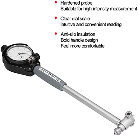 Комплект стрелка показатели, Цилиндричен Манометър с точност 0,01 мм, инструмент за Измерване от Алуминиева сплав, за измервания в диапазона 50-160 мм