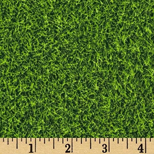 Kaufman Sports Life Grass тревата трева, плат by the Yard