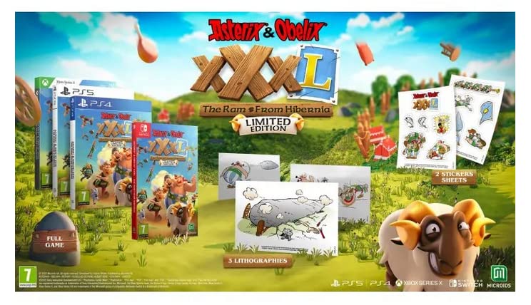 Asterix & Obelix XXXL: Оперативна памет от Hibernia (в ограничен тираж) - За Nintendo Switch