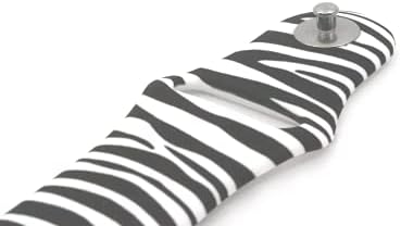 Каишка Zebra Apple Watch Band Съвместим с Apple Watch Серия SE/6/5/4/3/2/1 смяна на лента 38 mm/40 mm за iWatch с шарките на Зебра
