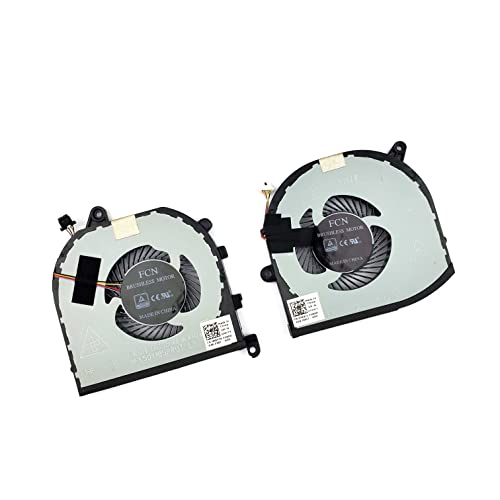 Вентилатор за охлаждане на процесора GPU за Dell XPS 15 9570 0TK9J1 008YY9 няколко Фенове 0TK9J1 008YY9 (TK9J1 08YY9)