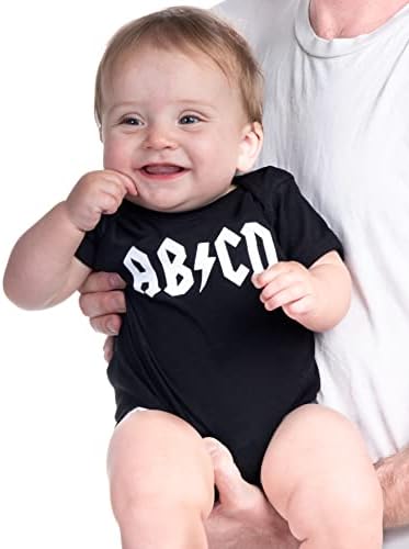 Тениска Ann Arbor Co. Унисекс Baby AB/CD Забавен Детски рок-н-рол One Piece
