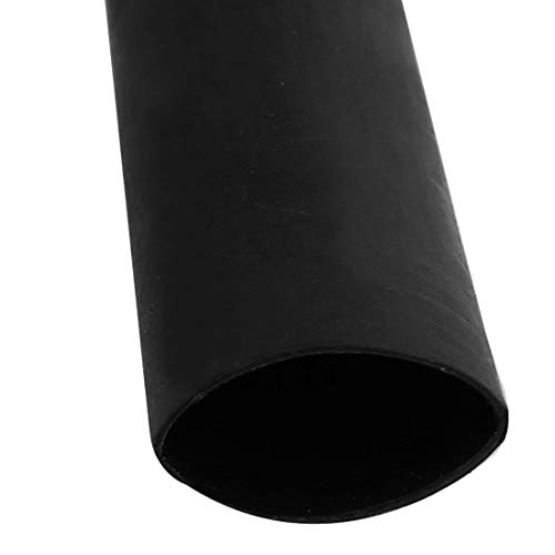 uxcell Двухстенная Свиване тръба с лепило подплата 4: 1, Дължина ръкави-4 фута 14 мм