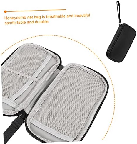SOLUSTRE Чанта За Съхранение на Пътната Чанта-Органайзер за Електроника, Кутия за съхранение на Кабел за предаване