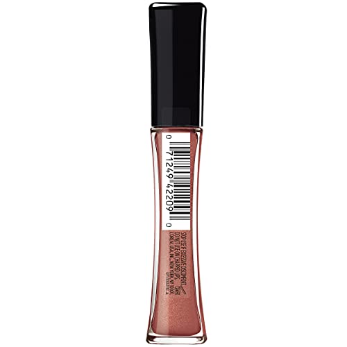L ' Oreal Paris Cosmetics Infallible Pro Gloss Гланц за пълни устни с хиалуронова киселина придава на устните устойчив еластичен блясък, устните мигновено стават по-пълни, Блестящо нюд