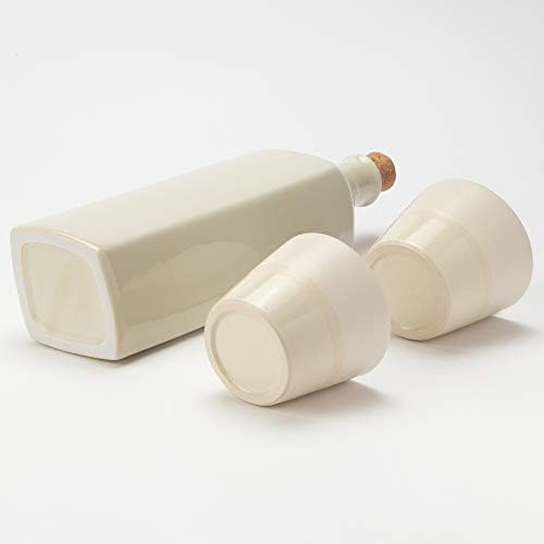 Подаръчен комплект съдове за готвене Shigaraki Hechimon Ion Bottle Рин (Бял)