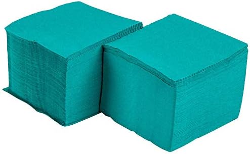 Двуслойни Кърпички за питиета/Коктейли BWS 10x 10 Тюркоаз, опаковка от 1000 броя