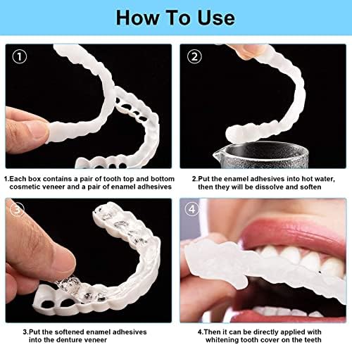 9 Комплекти за Временна Замяна на Зъбите, Определени за Временна Пломбировки на Зъбите, Выпрямляющие Тиранти, Покриващи