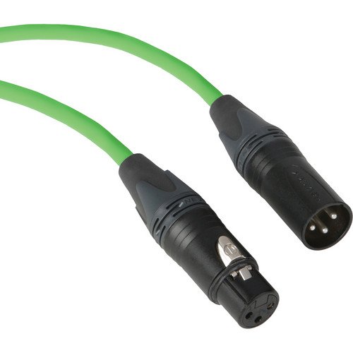 Микрофон кабел Kopul Premium Performance 3000 Series XLR M - XLR F - 25' (7,6 м), зелен