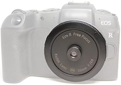 Блинный обектив с радиочестотни на стена Без фокус 30 мм F10 за улична стрелба, Съвместим с камера с радиочестотни на стена (R5 R6 RP.)