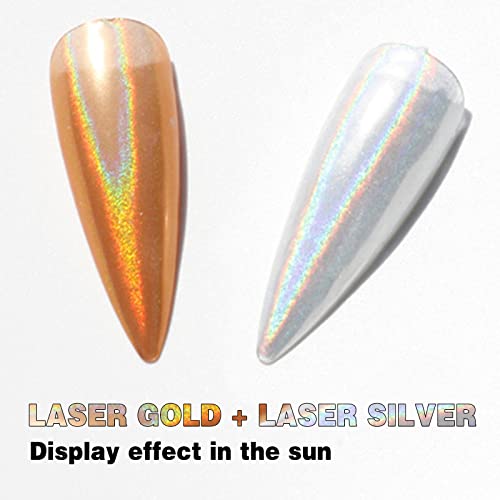 8 Цвята Допълнително Метална Масивна Огледален Прах Огледален Титан на Прах Лак За нокти Супер Ярък Флаш Прах Нелетающий