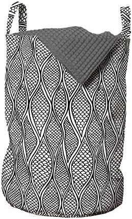 Подвижна Чанта за дрехи с участието на Влечуги, Фигура под формата на скали с Вертикални линии и Дизайн от кожа на Змия,