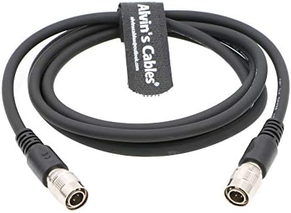 Кабели Alvin's 4-Пинов кабел Hirose от мъжете на Мъжа, за да се свържете Тахеометров Trimble 5600 до устройства 3600