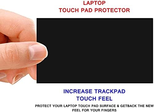 (Опаковка от 2) Защитно фолио за тъчпада на лаптопа Ecomaholics Защитно фолио за тракпад, Стикер на кожата, Филм за Lenovo Yoga C740 (15) 15,6-инчов лаптоп, 2 в 1, Черно Матово покритие з