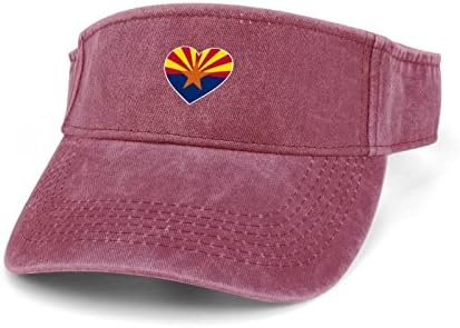 Любовта Флаг Аризона Сърцето Спорт на Открито За Възрастни Козирка Модни Дънкови бейзболна шапка Ковбойская Шапка за Мъже и Жени