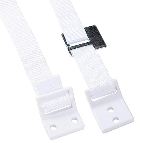 Пластмасови мебелни колани Jambini - Стойки за сигурност на стени | Идеалното решение за защита на вашия шкафа и една етажерка от деца (8 опаковки)