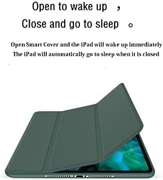 Калъф за iPad Pro 11 инча 4-ри/3-ти/2-ри/1-во поколение 2022/2021/2020/2018 с държач за Моливи, Противоударной Защитно Глоба трехстворчатой стойка Smart Cover-с функция за автоматично пре