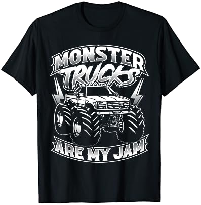 Тениска Monster Truck Are My Jam For Monster Truck Влюбените За Мъже и Деца