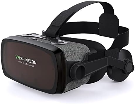 2IXy1y Очила Версия на слушалки за мобилни телефони Шлем за виртуална реалност 3D киноигры със слушалки Vr очилата Goggle