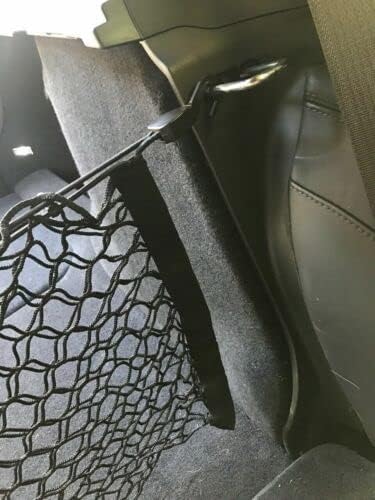 EACCESSORIES EA Органайзер за багажник Транспортна мрежа за KIA NIRO 2017-2022 – Транспортна мрежа в стил плик за джипове - Еластичен Органайзер за багажник на премиум–клас за съ