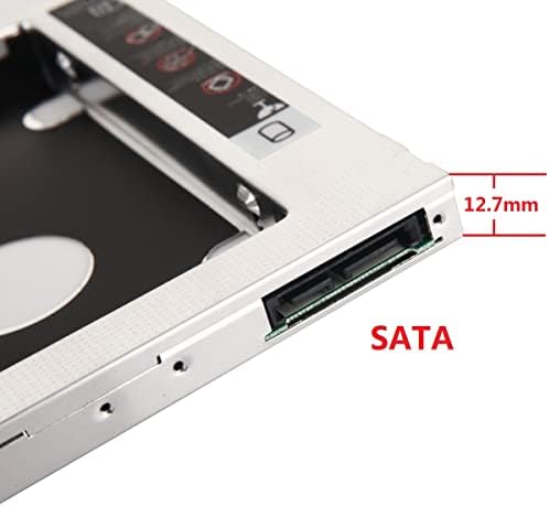 2-ри HDD Оптично отделение на Твърдия диск Caddy Frame Тава 12,7 мм за ASUS G50 G53 G60 G70 G72 G74 G75 G74XS