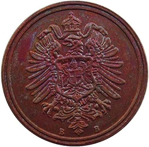 Германия 1 Финни 1877 Чуждестранна Копие на Медни Възпоменателни монети