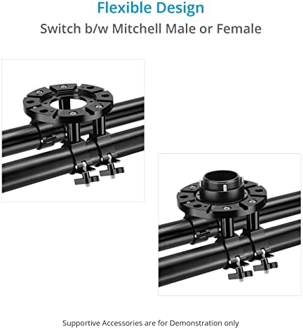 PROAIM Mitchell-Монтажна платформа за инсталиране на кардан камери|, Подходящи за високоскоростни железопътни Ø 48 мм | за изолатори