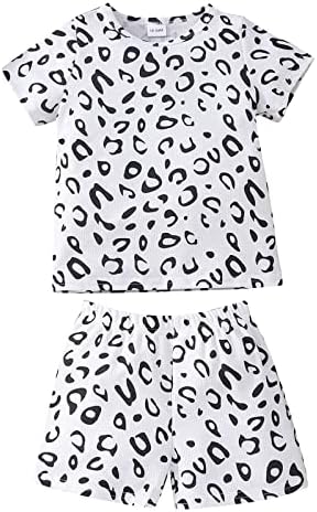 moomtaikid/Летен Комплект за малки момичета, Дантелени къси Панталони с Волани и Отстрочкой, Комплект дрехи от 2 до 8 години