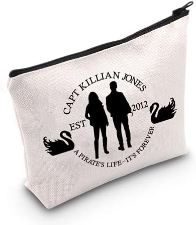 LEVLO Swan Капитан ТВ Шоу Косметичка Момиче Ема Суон Подарък на Феновете на Капитан Килиан Джоунс Живота на Пиратите