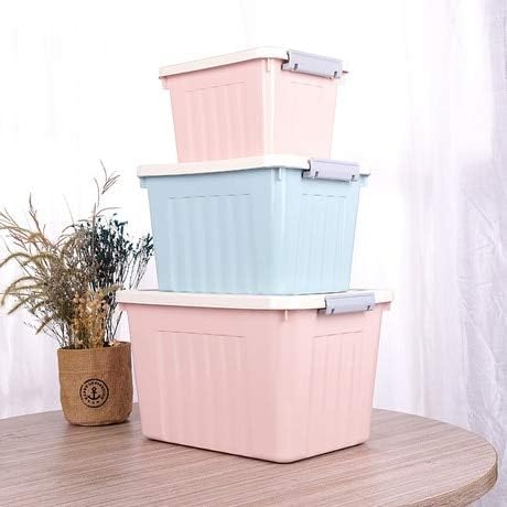 Anncus Кутии за съхранение и кофи кофи пластмасова кутия органайзер за домашно органайзер пластмасов контейнер кутия за играчки