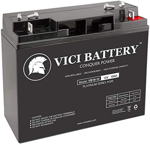 VICI Батерия VB18-12-12V 18AH Заместител на Panasonic LC-X1220P, LCX1220P Батерията на UPS 12V 18Ah