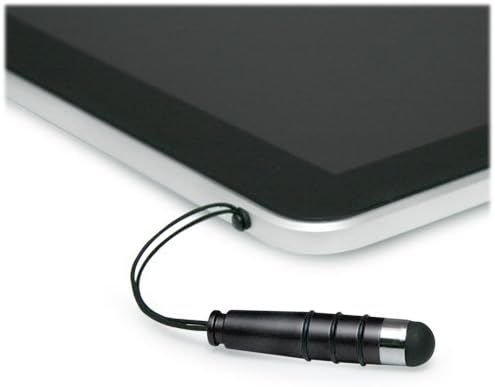 Стилус BoxWave, който е съвместим с iPad (1-во поколение 2010) (Stylus Pen от BoxWave) - Мини Капацитивен стилус с малък гумен