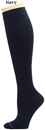 REXX, 3 Чифта Женски Компрессионных чорапи от Чесаного памук с класификация 8-15 мм hg.календар. до коляното, Терапевтични,