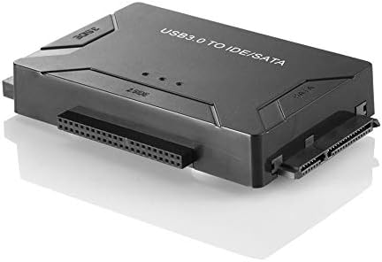 JacobsParts адаптер USB 3.0 SATA/IDE за 2,5 и 3,5твърди дискове HDD и SSD с блок захранване