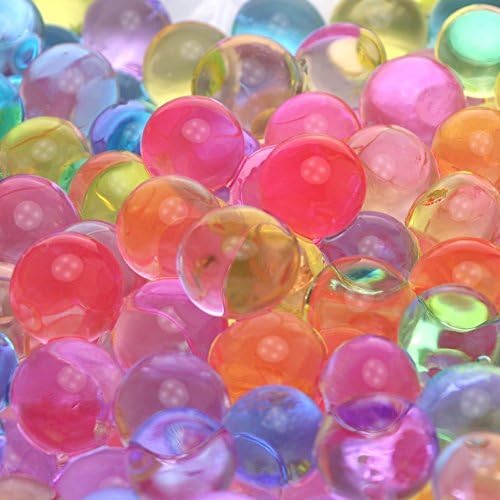Водни топки MarvelBeads Rainbow Mix (1 килограм на едро), за сензорни игри за деца и презареждане в спа центъра, не съдържат