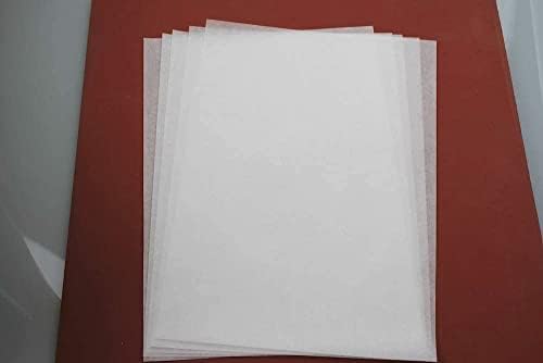 Хартия за прехвърляне на светли тениски с помощта на ютия за мастилено-струен печат PPD 8,5x11 инча, опаковки от 20 листа + Силиконова хартия PPD за ютия за прехвърляне на т