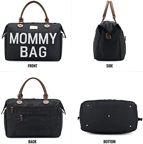 Чанта-тоут за памперси Sucipi, Больничная чанта, Чанта за майките, за болници, Водоустойчив болнични чанти голям Капацитет за раждане