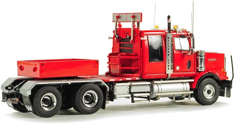 Koito me zagovori за Western Star 4964 SX-1 6x4 с Балластным кутия - Червена Лимитирана серия 1/50 MOLDED ПОД НАЛЯГАНЕ Модел камион