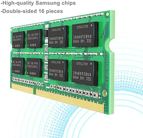 Паметта на лаптоп HADTK PC3-10600 (DDR3-1333) 4GB SO-DIMM 1.5 V 204pin Подкрепа за разширяване на паметта, без ECC за Mac и Windows