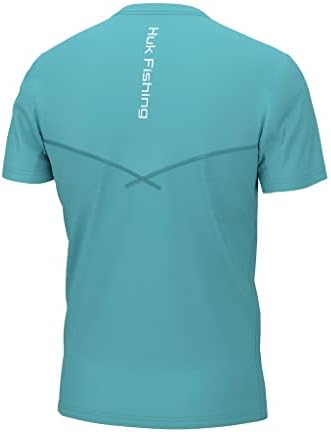 Мъжка риза HUK Icon X с Къс ръкав за Риболов с Защита от Слънцето