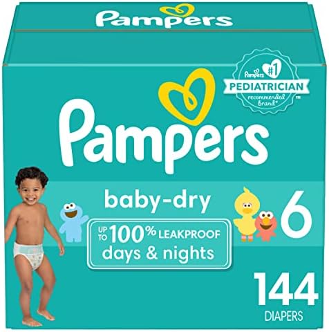 Размер памперси 5, брой 164 неща - Сухите бебешки пелени Pampers Baby (опаковане и щампи може да варира)