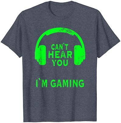 Детска слушалки с надпис Gaming Kids - Не Чуя от Теб, аз съм Детска Тениска