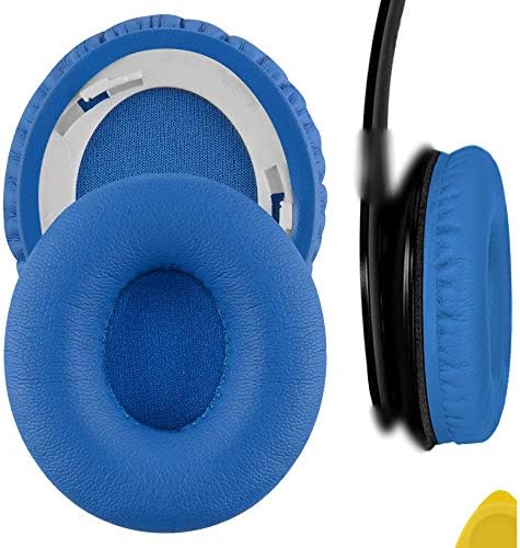 Сменяеми Амбушюры Geekria QuickFit за слушалки Beat SoloHD (810-00012-00), Втулки за слушалки, резервни Части за ремонт на ушния възглавници слушалки (син)