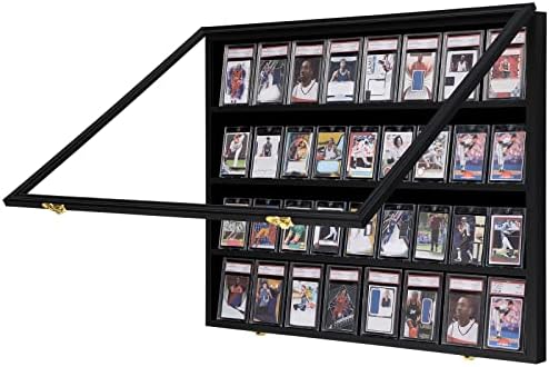 Витрина за бейзболни картички VERANI - 36-Градуированная рамка за спортни картички - Побира спортни картички с защита