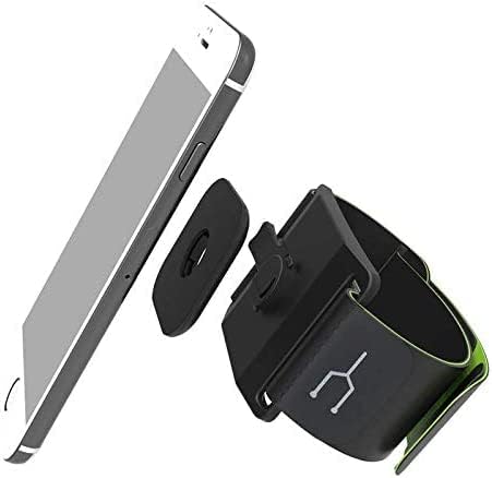Водоустойчив колан за джогинг Navitech Black За вашия мобилен телефон е Съвместим с Samsung Galaxy M12