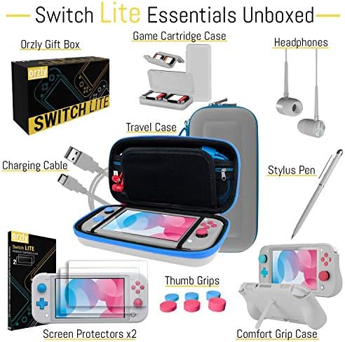 Orzly Coral Essentials Pack и Z & Z Edition Essentials Pack за Switch Lite - Комплект