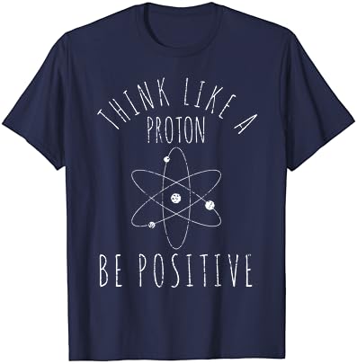Научен Подарък Тениска с Протон на Позитивното Мислене