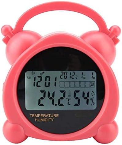 UXZDX CUJUX Термометър-Влагомер, Дигитален Термометър-Влагомер Будилник за вашия Домашен Офис