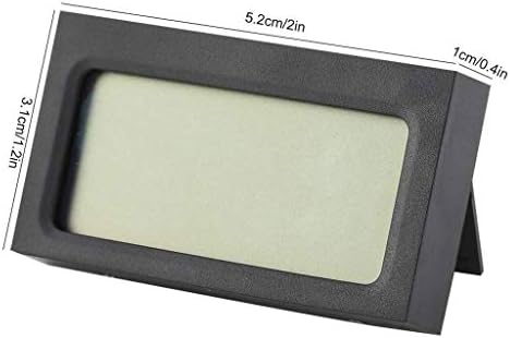 XJJZS Стаен Термометър - Електронен Термометър за стая и на улицата, Влагомер, Домашна машина за висока точност